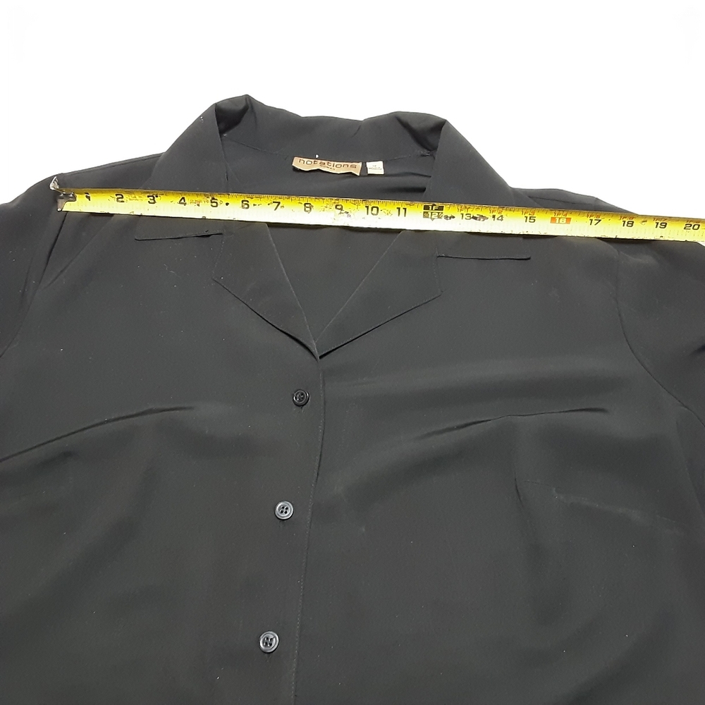 Notations Black Button Down Shirt - image 2